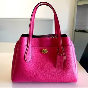 🌸COACH LORA CARRYALL 30 CONFETTI PINK🌸